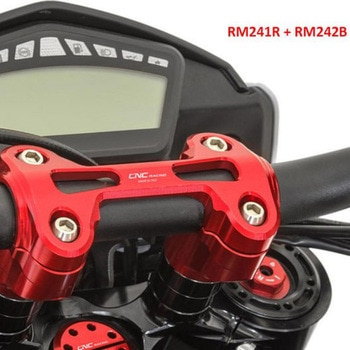 Riser complete for ハンドルバー Φ 29mm H 40mm Ducati Hypermotard Hyperstrada Monster 821 and 1200 CNC Racing (シーエヌシーレーシング)