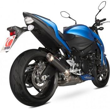 RP1-GP スリップオン カーボンファイバースリーブ eマーク Suzuki GSX-S 1000 & F 15-17 2015 - 2 Scorpion (スコーピオン)
