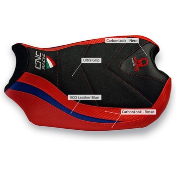 Seat cover Ducati 955 Panigale V2 - Pramac Racing Limited edition ブラック CNC Racing (シーエヌシーレーシング)