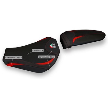 Seat cover MV Agusta F3 ブラック/Red CNC Racing (シーエヌシーレーシング)