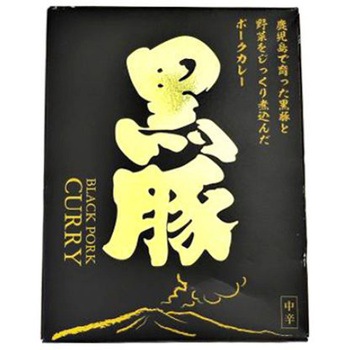 南海食品 鹿児島黒豚カレー 箱 180gx30 響