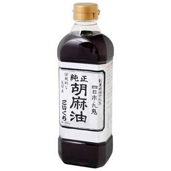 九鬼 純正胡麻油 こいくち ポリ 600gx10 - 九鬼産業