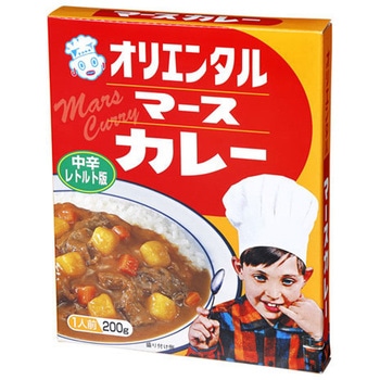 オリエンタル マースカレー レトルト 200g x 5 オリエンタル