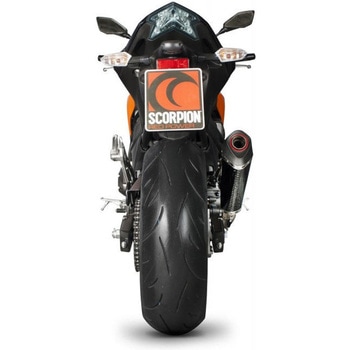 Serket (Taper)テーパースリップオン カーボンファイバースリーブ eマーク Kawasaki Z 800E 13-16 201 Scorpion (スコーピオン)
