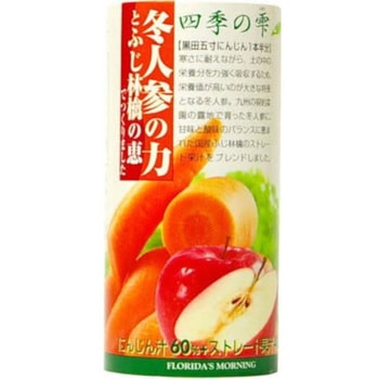 フロリダスモーニング 四季の雫 冬人参と林檎 195gx30 フロリダスモーニング