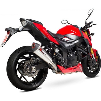Serket (Taper)テーパースリップオン ステンレススリーブ eマーク Suzuki GSX-S 750 17-Current 2 Scorpion (スコーピオン)