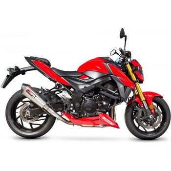 Serket (Taper)テーパースリップオン ステンレススリーブ eマーク Suzuki GSX-S 750 17-Current 2 Scorpion (スコーピオン)