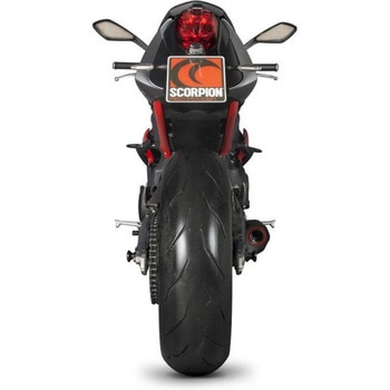 Serket (Taper)テーパースリップオン ステンレススリーブ eマーク Triumph Street Triple & R 13- Scorpion (スコーピオン)