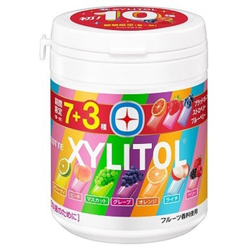 ロッテ キシリトールガム 7種アソートボトル 133gx6 ロッテ