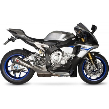 Serket (Taper)テーパースリップオン チタンスリーブ eマーク Yamaha YZF 1000 R1 / R1 - Scorpion (スコーピオン)