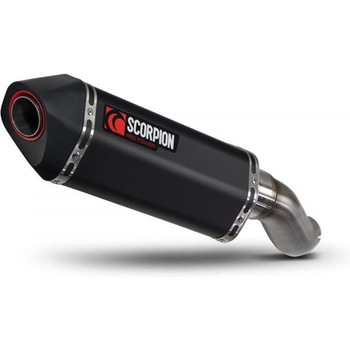 Serket Parallel スリップオン Black Ceramic Coated Sleeve (NON EU HOMOLOGATED) Scorpion (スコーピオン)