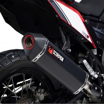 Serket Parallel スリップオン Black Ceramic Coated Sleeve (NON EU HOMOLOGATED) Scorpion (スコーピオン)