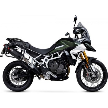 Serket Parallel スリップオン Black Ceramic Coated Sleeve. Fits with panniers (NON EU HOMOLOGATED) Scorpion (スコーピオン)