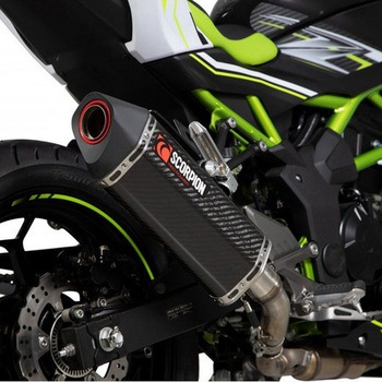 Serket Parallel スリップオン カーボンファイバースリーブ (NON EU HOMOLOGATED) Scorpion (スコーピオン)