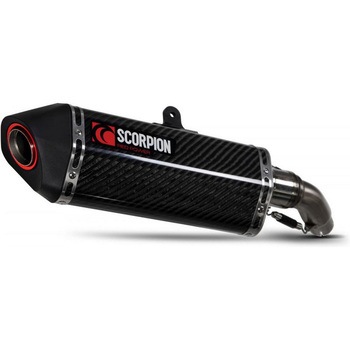 Serket Parallel スリップオン カーボンファイバースリーブ (NON EU HOMOLOGATED) Scorpion (スコーピオン)