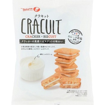 宝製菓 クラキット 練乳ミルククリーム 106g x15 宝製菓