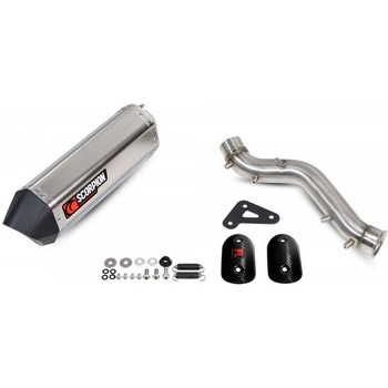 Serket Parallel スリップオン チタンスリーブ (NON EU HOMOLOGATED) Scorpion (スコーピオン)