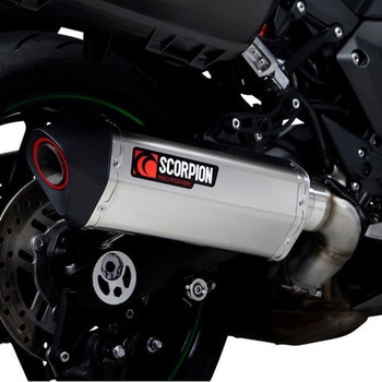 Serket Parallel スリップオン チタンスリーブ. Fits with panniers (NON EU HOMOLOGATED) Scorpion (スコーピオン)