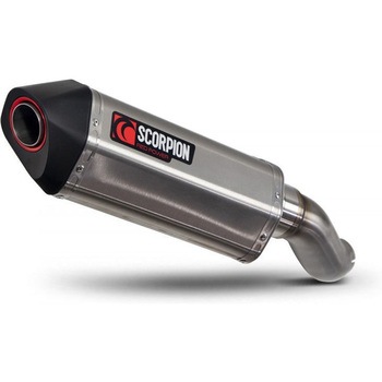 Serket Parallel スリップオン ブラッシュドステンレススリーブ (NON EU HOMOLOGATED) Scorpion (スコーピオン)