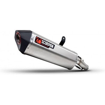 Serket Parallel スリップオン ブラッシュドステンレススリーブ. Fits with panniers Scorpion (スコーピオン)