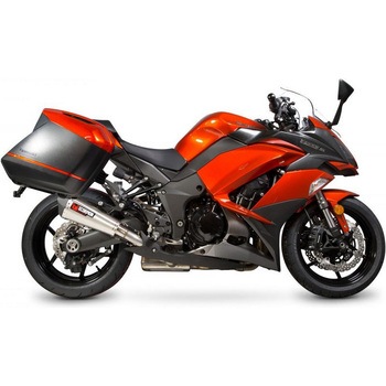 Serket Taper スリップオン (Pair) ブラッシュドステンレススリーブ (NON EU HOMOLOGATED) Scorpion (スコーピオン)