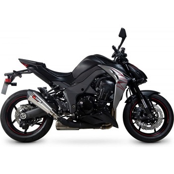 Serket Taper スリップオン (Pair) ブラッシュドステンレススリーブ (NON EU HOMOLOGATED) Scorpion (スコーピオン)