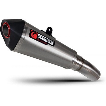 Serket Taper スリップオン ブラッシュドステンレススリーブ (NON EU HOMOLOGATED) Scorpion (スコーピオン)