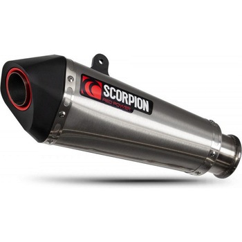 Serket Taper スリップオン ブラッシュドステンレススリーブ (NON EU HOMOLOGATED) Scorpion (スコーピオン)