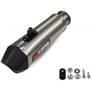 Serket Taper スリップオン ブラッシュドステンレススリーブ (NON EU HOMOLOGATED) Scorpion (スコーピオン)