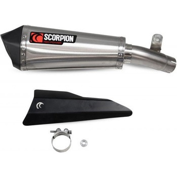 Serket Taper スリップオン ブラッシュドステンレススリーブ (NON EU HOMOLOGATED) Scorpion (スコーピオン)