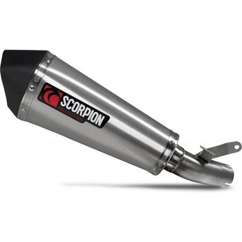 Serket Taper スリップオン ブラッシュドステンレススリーブ (NON EU HOMOLOGATED) Scorpion (スコーピオン)