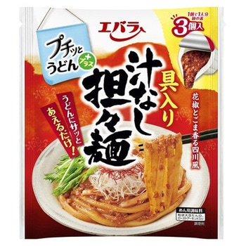 エバラ プチッとプラス具入り汁なし担々麺 120gx12 エバラ食品