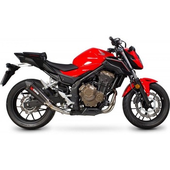 Serket スリップオン  カーボンファイバースリーブ eマーク Honda CB 500F/X 2016 - 2018 Scorpion (スコーピオン)