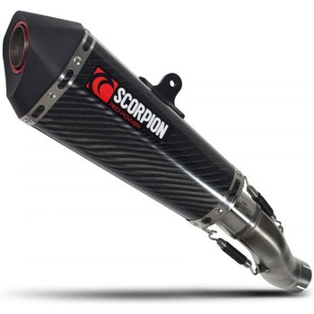 Serket スリップオン  カーボンファイバースリーブ eマーク Honda CB 500F/X 2016 - 2018 Scorpion (スコーピオン)