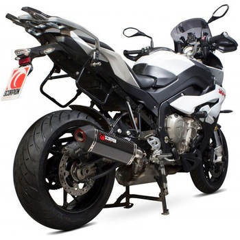 Serket スリップオン カーボンファイバースリーブ eマーク BMW S1000XR 2016 - 2018 Scorpion (スコーピオン)