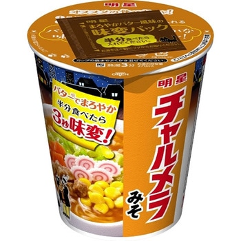 明星食品 チャルメラ みそ 72gx12 明星食品