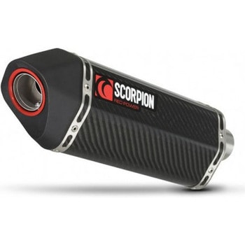 Serket スリップオン カーボンファイバースリーブ eマーク Triumph Street Triple 675 2007 Scorpion (スコーピオン)