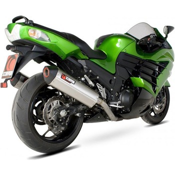 Serket スリップオン ステンレススリーブ eマーク Kawasaki ZZR 1400 12-Current 2012 - 2018 Scorpion (スコーピオン)