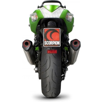 Serket スリップオン ステンレススリーブ eマーク Kawasaki ZZR 1400 12-Current 2012 - 2018 Scorpion (スコーピオン)