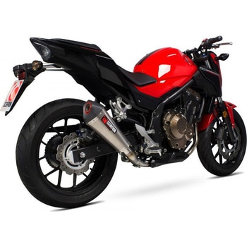 Serket スリップオン チタンスリーブ eマーク Honda CB 500F/X 2016 - 2018 Scorpion (スコーピオン)
