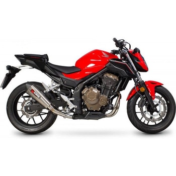 Serket スリップオン チタンスリーブ eマーク Honda CB 500F/X 2016 - 2018 Scorpion (スコーピオン)