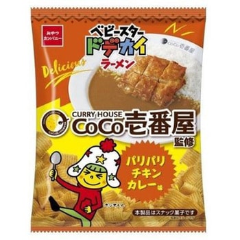 おやつカンパニー ドデカラーメンココ壱パリチキカレ 60g x12 - おやつカンパニー