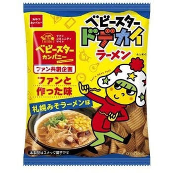 おやつカンパニー ベビースタードデカイ札幌みそラーメン味 62g x12 - おやつカンパニー