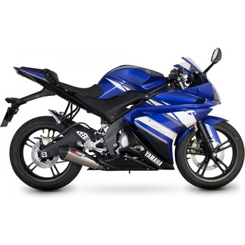 Serket テーパーフルシステム ステンレススリーブ eマーク Yamaha YZF R 125 08-13 2008 - 2013 Scorpion (スコーピオン)