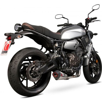 Serket テーパーフルシステム ステンレススリーブ Yamaha XSR 700 2016 - 2018 - Scorpion (スコーピオン)