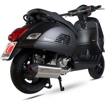 Serket フルシステム  ステンレススリーブ eマーク Vespa GTS125/GTS250/GTV250 Scorpion (スコーピオン)