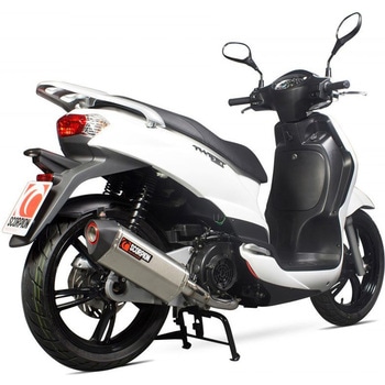 Serket フルシステム ステンレススリーブ eマーク Peugeot Tweet 125 2010 - 20 Scorpion (スコーピオン)