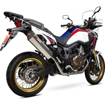 Serket フルシステム ステンレススリーブ Honda CRF1000L 2015 - 2018 Scorpion (スコーピオン)