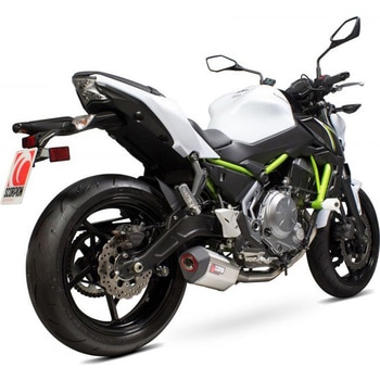Serket フルシステム ステンレススリーブ Kawasaki Z 650 17-Current 2017 - 2018 Scorpion (スコーピオン)