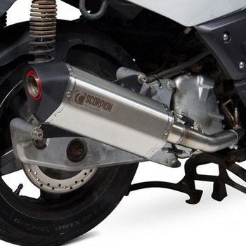 Serket フルシステム ステンレススリーブ Yamaha X-Max 2008 - 2016 Scorpion (スコーピオン)